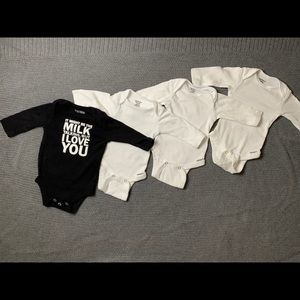 Gently worn baby onesies